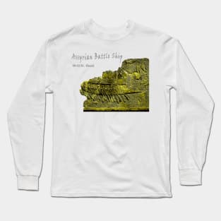 Assyrian Warship Long Sleeve T-Shirt